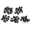 oueaen 60 Pieces High Heel U Shape Round Heel End