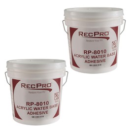 RV Rubber Roof Adhesive 8010 | 1 Gallon | Water-Based Universal RV Roof Glue | RV Adhesive (2 Gallons) | Made in USA