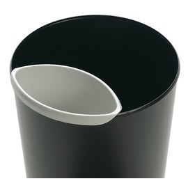 HAN Abfalleinsatz – 1 STÜCK , Volumen 2,0 Liter. Für die perfekte Abfalltrennung in Premium-Qualität. Passend für die HAN Papierkörbe 18130, 18132 und 18200, lichtgrau, 1816-11
