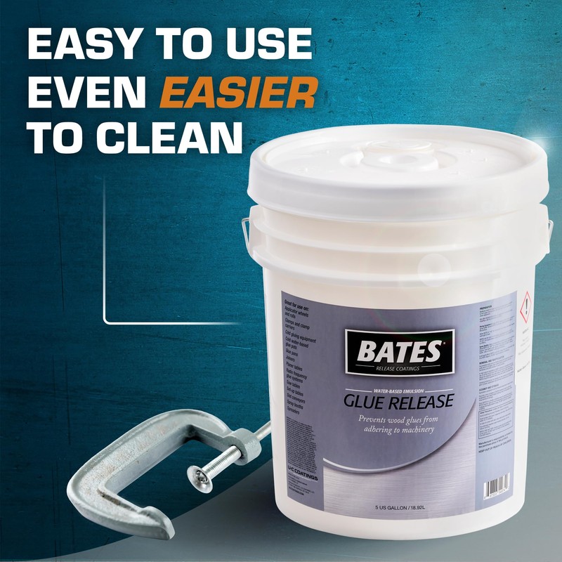 Bates Glue Release & Boothcoating - Bates is a Temporary