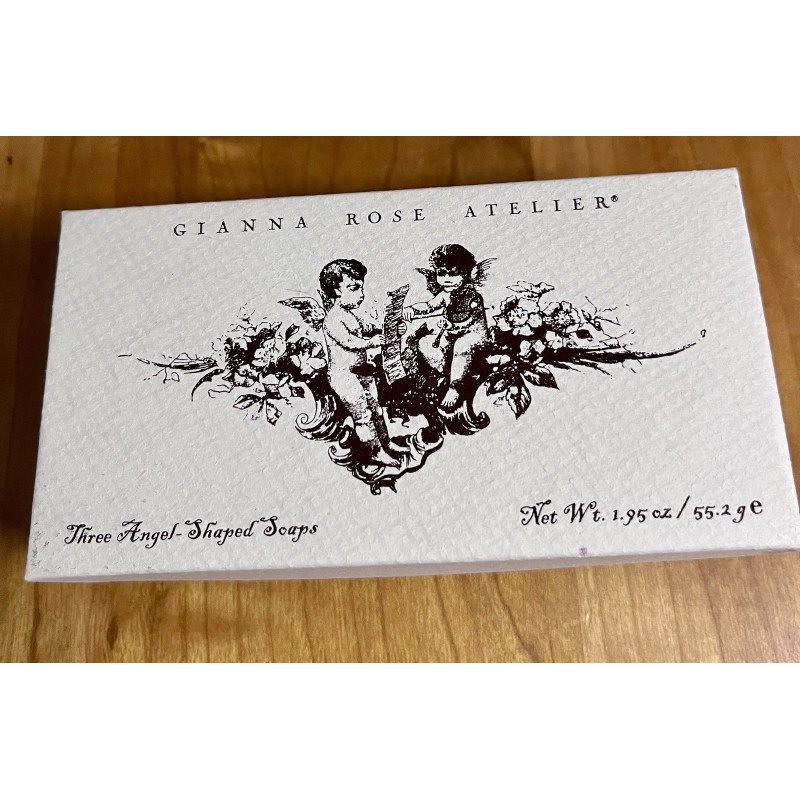 Gianna Rose Atelier THREE ANGEL SHAPED SOAPS New Wt. 1.95oz