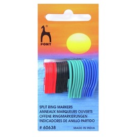 Pony P60638 | Split Ring Stitch Marker | 24 Pack