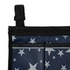 Wheelchair Bag with Pockets Reflective Strips Armrest Side Bag for