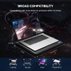 Tecknet Adjustable Laptop Cooling Pad With Dual Fans For Gaming