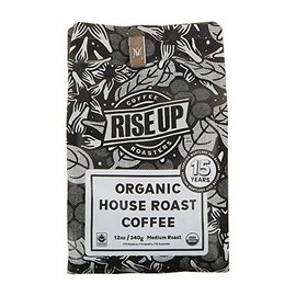 Organic House Roast, Certified Fair Trade Organic Coffee, 12 oz, Whole Bean (Organic House)