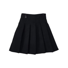 unik Girl Pleated Uniform Scooter Black Size 10