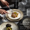 HaWare Dinnerware Sets, 6-Piece Plates and Bowls Set, Stoneware Dish