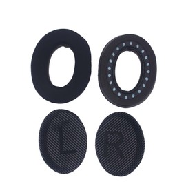 Replacement Ear Pads Cushions for Bose QuietComfort 35 (QC35) Headphones.Cooling Gel Earpads Replacement Compatible with Bose QuietComfort 35 (Bose QC35) Over-Ear Headphones (Black)