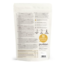 Purition Vegan Vanilla Dairy Free Natural Protein Powder for Keto Diet Shakes and Meal Replacements Shakes, 1 Bag (12 Serving)