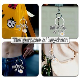 Chef Keychain Accessories Food Cooking Gifts for Women Men Chef Birthday Gifts for Mom Dad Cook Lover Gifts Keychain for Bag Accessories Charms for Handbags Car Key Chain for Backpacks Bake Keychains