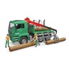 Bruder 02769 Man Timber Truck with Loading Crane and 3