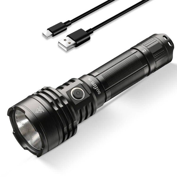 Sofirn C8L LED Torch 3100 Lumens, Type C Rechargeable Super