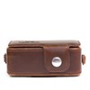 MegaGear Protective Fitted Brown Leather Camera Case , Bag for