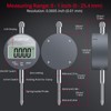 XUNTOP Digital Dial Indicator 1inch/0.0005inch LCD Display Electronic Dial Test