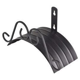 GardenMate Classic Wall Mounted Hose Hanger for a 40 metre Long Hose, Made From Weather-Resistant Powder-Coated Metal