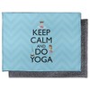 Keep Calm & Do Yoga Microfiber Screen Cleaner