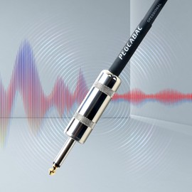 pegcabac Professional Speaker Cable 10FT Heavy Duty Cord Wire 2-Pack 12AWG Pure Copper 1/4 inch to 1/4 inch TS Straight Male to Male for Amplifier, Speaker Cabinet, PA and DJ Audio