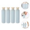 NOLITOY Travel Toiletry Bottles Set 4pcs Refillable Shampoo Dispenser Bottles