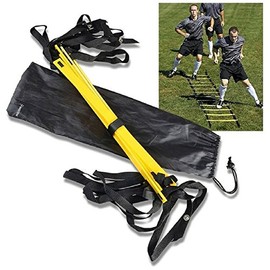 8 Rung Agility Ladder for Speed Football Soccer Fitness Feet Work Training Bag 4m