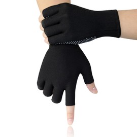 Leetye Mei Fingerless Gloves for Men and Women, Winter Gloves Workout Gloves for Weightlifting, Lightweight, Breathable Fitness Gloves, Running Gloves for Gym Lifting Weight Cycling (1 Pairs)