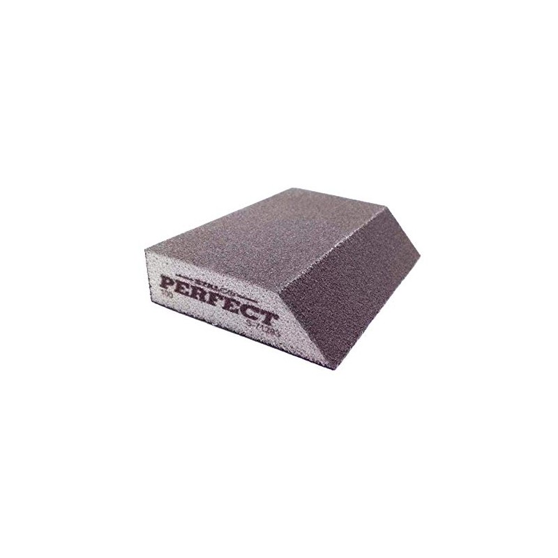 Stalco Perfect Sanding Sponge 100 Grit Slant Sanding Block Sanding
