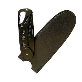 Stainless Steel Folding Beard Comb Folding Beard Comb Black Graphite Handmade Folding Pocket Comb Multifunctional Pocket Beard and Moustache Comb for Men Beard Mustache Styling