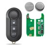 Remote Key Compatible with Fiat 500, Grande Punto, Evo, Panda,