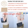 WADORN 1 Set Purse Organizer Insert Conversion Kit with Gold