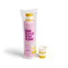 Perk Staples Paper Hot Cup, 8 Oz., White/Yellow