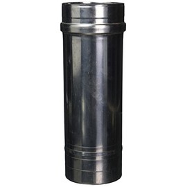 M&G Duravent FSVL1204 Vent Pipe Stainless Steel Cat Iii 4 In. X 12 In.