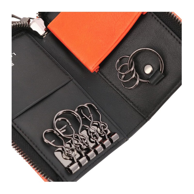 Lanvin On Blue 536602 Men's 5 Row Key Case, Smart
