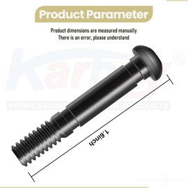 ASP2400D 2-Stage Snow Blower Shear Pin Set Compatible with EGO Snow Blower, use for 24 inch Self-Propelled 2-Stage Snow Blower with Peak Power - Helps Maintain Optimal Performance (10)