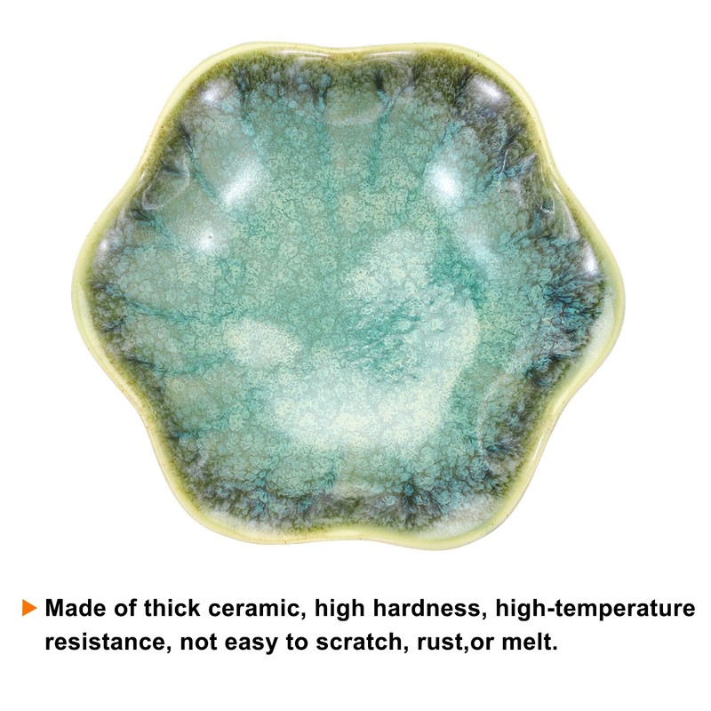 sourcing map 3pcs Ceramic Spoon Rest for Stove Top, Spoon