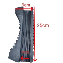 Ladder Stabilizer, Rubber Steep Ladder Accessory, Anti-Slip, Extension Ladder Attachment for Against Wall Telegraph Pole Trunk (Small)