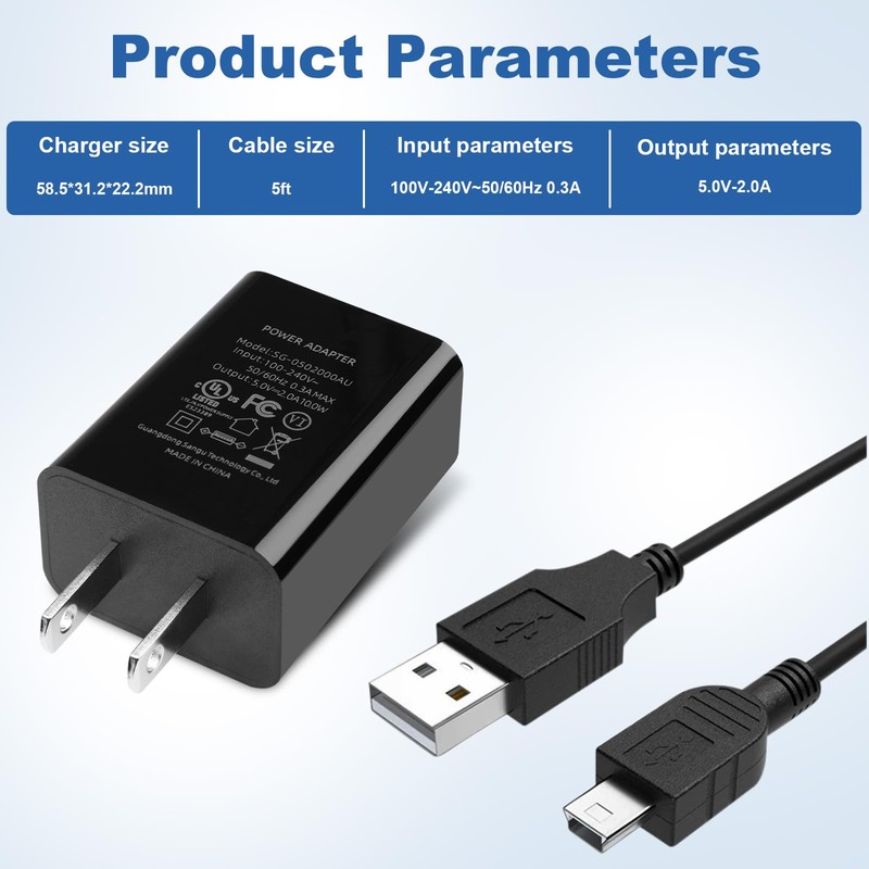 TI 84 Plus CE Charger with Cable: TI-84 Nspire Charging