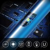 VEHHE Rechargable Lighter, Electric USB with LED Battery Display Safety