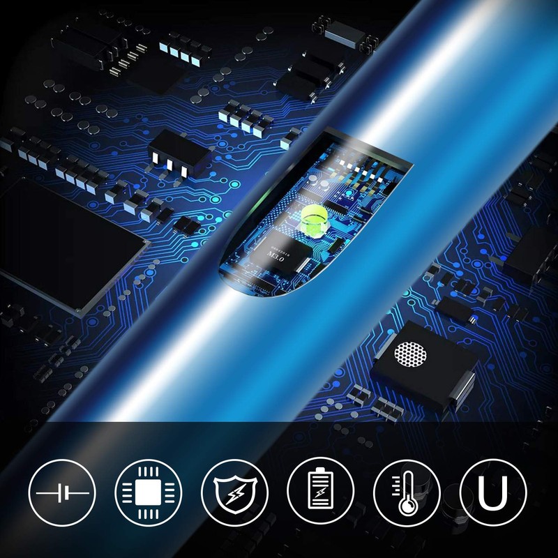 VEHHE Rechargable Lighter, Electric USB with LED Battery Display Safety