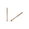 sourcing map M4 x 65mm Male Thread Phillips Pan Head