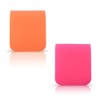 EHDIS Small Squeegee 2pcs Soft Rubber PPF Squeegee Wrapping Scraper