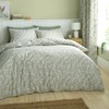 Catherine Lansfield Sorrel Leaf Reversible Single Duvet Cover Set with
