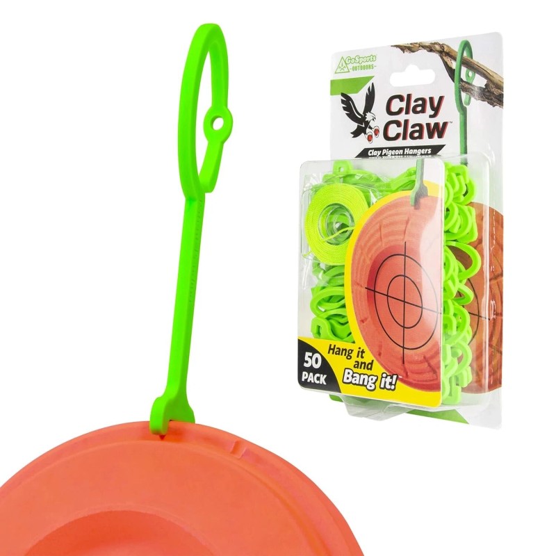 50 Pack Clay Pigeon Holders GoSports Outdoor Claw Target Hangers
