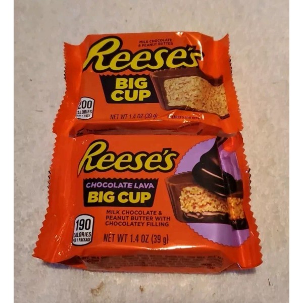 Reese’s NEW! 2 PACKS! Reese’s Chocolate Lava Big Cup AND