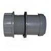 FLOPLAST 40mm Grey Pushfit Waste Tank Connector