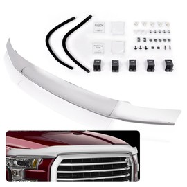 GRAND ORANGE Hood Deflector Bug Shield Compatible with Ford F250 F350 Super Duty 2017-2019/ Fit Ford F450 F550 Super Duty 2017-2018