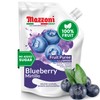Mazzoni Blueberry Puree, 100% Pure Blueberries, Just Fruit, No Sugar