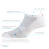 PAC Women's Active Socks, Womens, 01-8012-04-100-3, White, 38-41