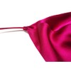 SilRiver - Brasier de satén de seda para mujer, con