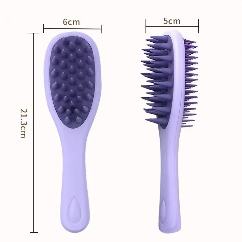 Silicone Shampoo Scalp Massager Brush