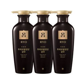 Ryo Ginsengbo Shampoo Scalp and Hair Nutrition 400ml 3 packs basic / 려 진생보 샴푸 두피모발영양 400ml 3개 기본