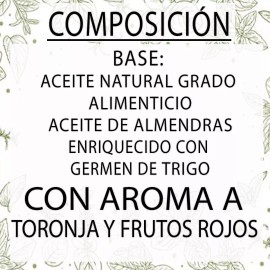 Laferv Aceite Para Masaje Toronja Frutos Rojos 4 Litros Tamaño Spa